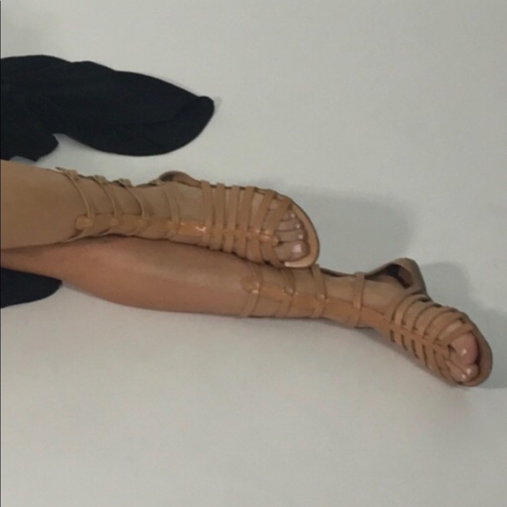Greek Leather Gladiator Sandals